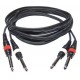 Cable couplé jack pour clavier Hilec 6 metres