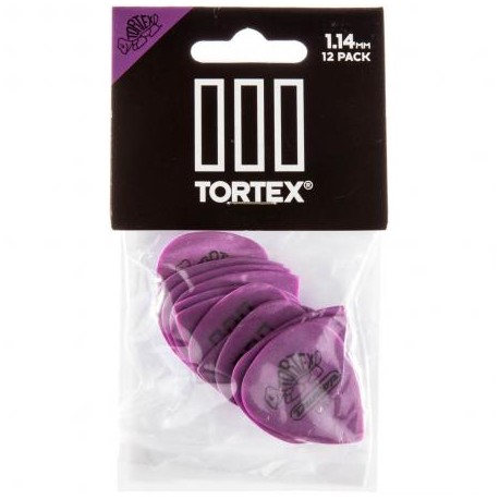 Sachet Dunlop Tortex III 1.14mm player's pack