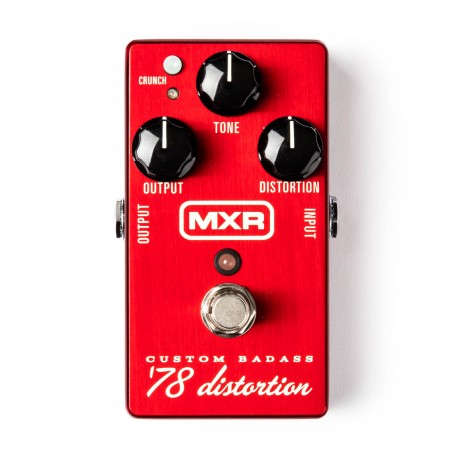 Pédale guitare MXR M78 Custom Badass Distortion