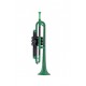 pTrumpet Trompette ABS verte