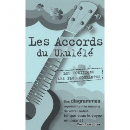 Mini dictionnaire d'accords ukulélé Coup de Pouce