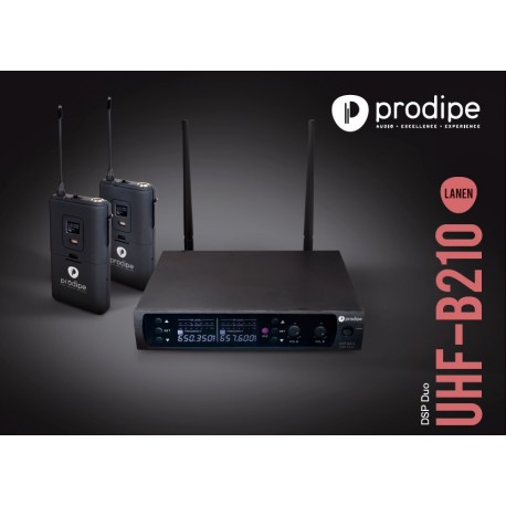 Système sans fil Prodipe UHF B210 DSP Duo