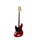 Basse gaucher Prodipe JB80LHRA Candy Red