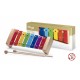 Métallophone avec 8 lames de différentes couleurs