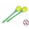 Egg maracas Stagg verts