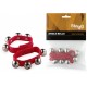 Bracelet de grelots rouges spécial enfant