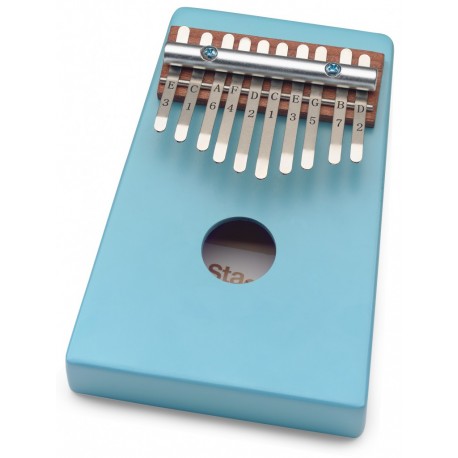 Kalimba 10 lames Stagg pour enfants bleu
