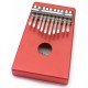 Kalimba 10 lames Stagg pour enfants rouge