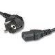 Cordon IEC femelle / Europe mâle - 3m / 3G1mm²
