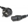Cordon IEC femelle / Europe mâle - 3m / 3G1mm²