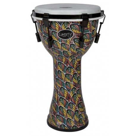 Djembé fibre accordable Gewa Liberty 12" Peacock