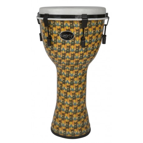 Djembé fibre accordable Gewa Liberty 12" Abstract Kente