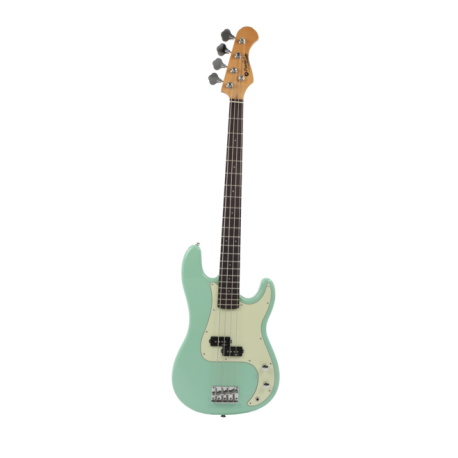 Basse électrique Prodipe PB80RA Vintage Surf Green