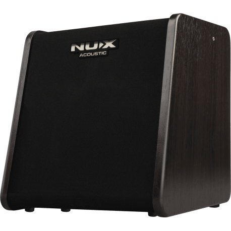 Ampli acoustique NUX Stageman 2 AC80 sur batterie looper
