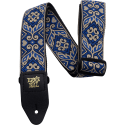 Sangle Ernie Ball jacquard tribal blue