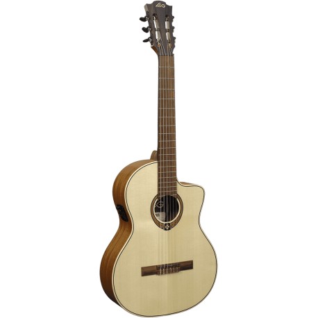 Guitare classique électro-acoustique Lag OC88CE pan coupé