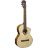 Guitare classique électro-acoustique Lag OC88CE pan coupé
