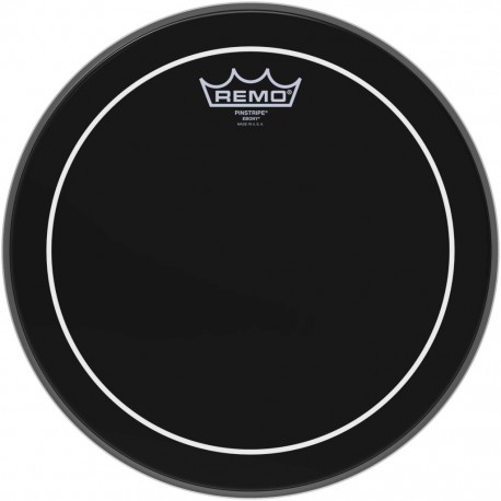 Peau Remo Pinstripe ebony 12 pouces