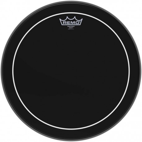 Peau Remo Pinstripe ebony 15 pouces
