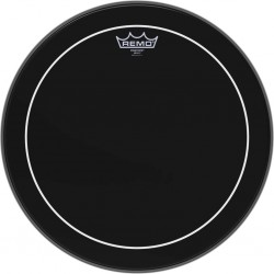 Peau Remo Pinstripe ebony 16 pouces