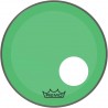 Peau Remo colortone Powerstroke 3 percée 18 pouces verte