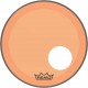 Peau Remo colortone Powerstroke 3 percée 18 pouces orange