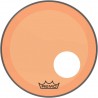 Peau Remo colortone Powerstroke 3 percée 18 pouces orange