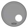 Peau Remo colortone Powerstroke 3 percée 18 pouces Smoke gris