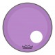 Peau Remo colortone Powerstroke 3 percée 20 pouces violette
