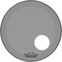 Peau Remo colortone Powerstroke 3 percée 20 pouces smoke