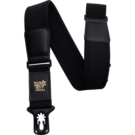 Sangle Ernie Ball Polylock noire neoprène