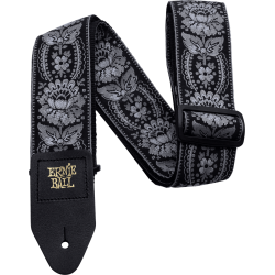 Sangle Ernie Ball jacquard silver Orlean