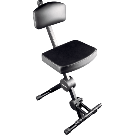 Siège Quiklok DX749 pour guitariste ou clavier avec dossier