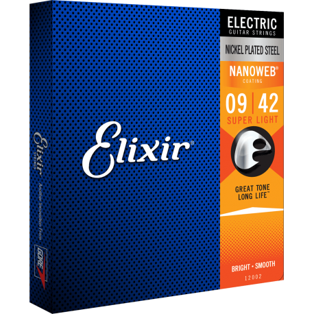 Cordes électrique Elixir Nanoweb 9-42