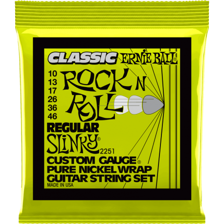 Cordes électrique Ernie Ball Classic Rock n Roll 10-46
