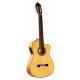 Guitare classique électro-acoustique Flamenca Esteve 15455E 5FCE Epicéa