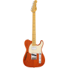 Guitare électrique G&L Tribute ASAT Classic Bluesboy Semi-Hollow Clear Orange