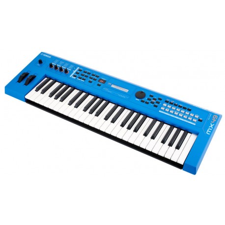 Clavier workstation Yamaha MX49 V2 bleu
