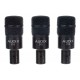 Pack de 3 micros Audix D2