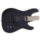 Guitare électrique Schecter Sun Valley SS Floyd Rose micro Sustainiac - Satin Black