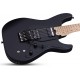 Guitare électrique Schecter Sun Valley SS Floyd Rose micro Sustainiac - Satin Black