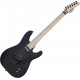 Guitare électrique Schecter Sun Valley SS Floyd Rose micro Sustainiac - Satin Black