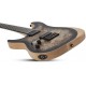 Guitare électrique Schecter Reaper 6 gaucher - Charcoal Burst