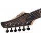 Guitare électrique Schecter Reaper 6 gaucher - Charcoal Burst