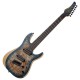 Guitare électrique Schecter Reaper 7 multi scale - Sky Burst
