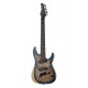 Guitare électrique Schecter Reaper 7 multi scale - Sky Burst
