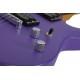 Guitare électrique Schecter C-6 Deluxe Satin Dark Purple