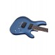 Guitare électrique Schecter C-6 Deluxe Satin Metallic Light Blue