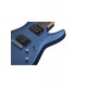 Guitare électrique Schecter C-6 Deluxe Satin Metallic Light Blue