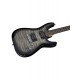 Guitare électrique Schecter C-6 Plus Charcoal Burst